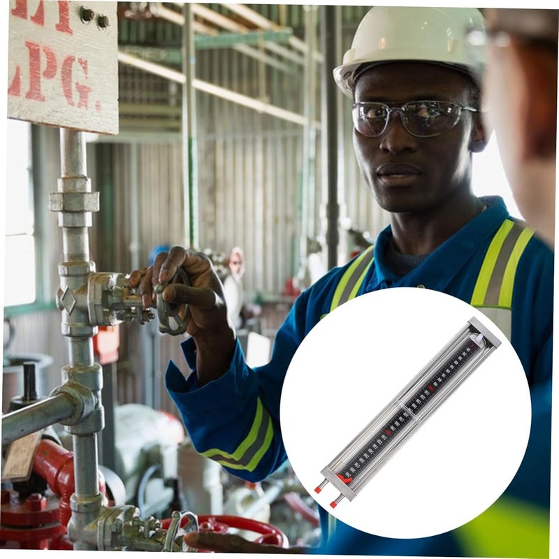 Stainless Steel U Shaped Manometer Pressure Gauge for Home Laboratory Gas Pipeline Testing - Image 4
